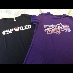 2 Disney T Shirts